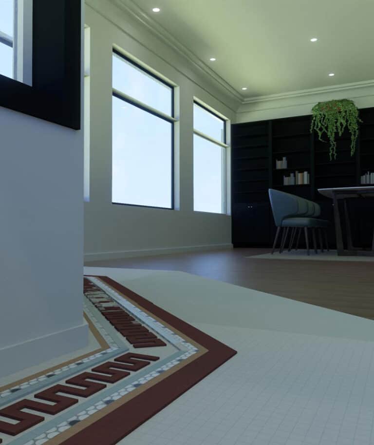 Museum Rendering Tile